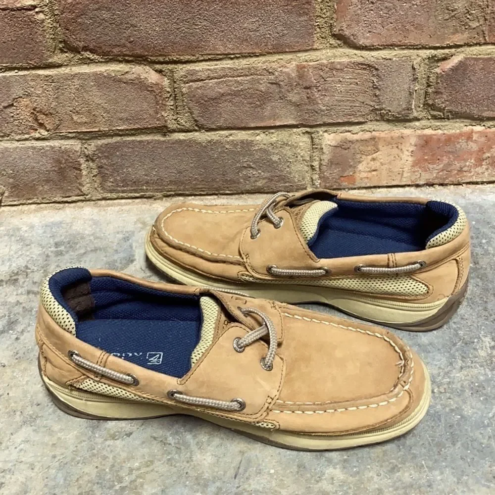 Sperry Lanyard Top-Sider Boot Shoe Boys Youth 5M